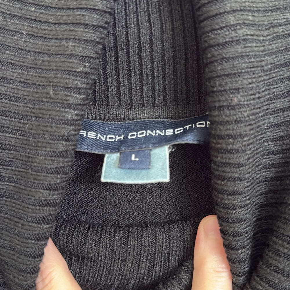 French Connection Short Sleeve Turtleneck - Picture 4 of 6